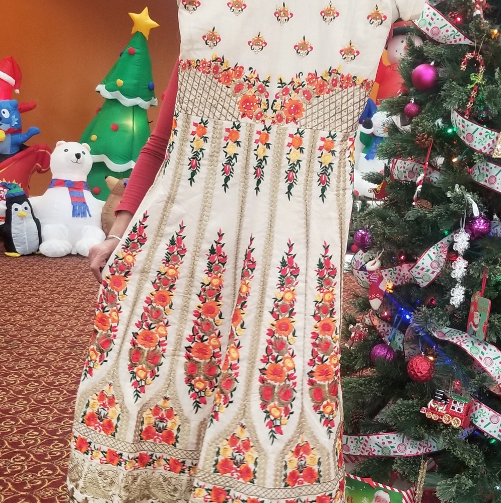 Embroidered Dress